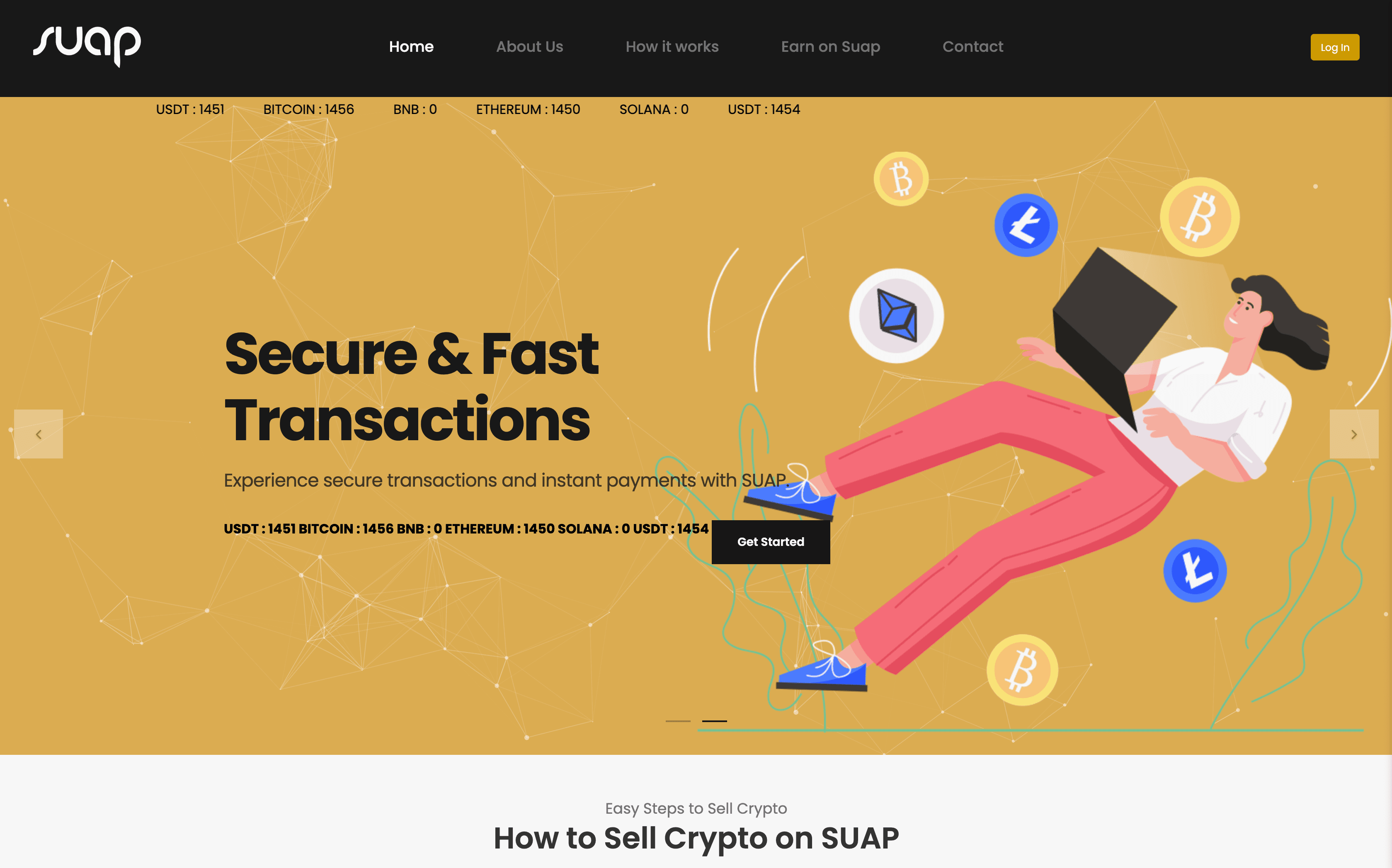 Suap.ng — Crypto Trading